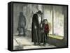 Our Mutual Friend by Dickens-Hablot Knight Browne-Framed Stretched Canvas