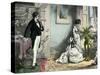 Our Mutual Friend by Dickens-Hablot Knight Browne-Stretched Canvas