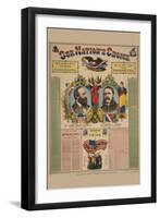 Our Nation's Choice--Gen. James Abram Garfield, Republican Candidate for President, etc.-Haasis & Lubrecht-Framed Art Print