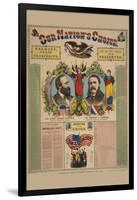 Our Nation's Choice--Gen. James Abram Garfield, Republican Candidate for President, etc.-Haasis & Lubrecht-Framed Art Print