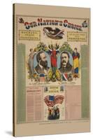 Our Nation's Choice--Gen. James Abram Garfield, Republican Candidate for President, etc.-Haasis & Lubrecht-Stretched Canvas