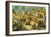 Our National Dog-Show, 1883-Bernard Gillam-Framed Giclee Print