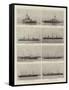 Our Naval Visitors, the Italian Squadron Now at Portsmouth-null-Framed Stretched Canvas