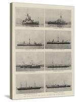 Our Naval Visitors, the Italian Squadron Now at Portsmouth-null-Stretched Canvas