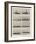 Our Naval Visitors, the Italian Squadron Now at Portsmouth-null-Framed Giclee Print