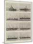 Our Naval Visitors, the Italian Squadron Now at Portsmouth-null-Mounted Giclee Print