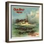 Our Navy Brand - California - Citrus Crate Label-Lantern Press-Framed Art Print