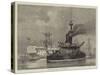 Our Navy, HMS Thunderer-William Edward Atkins-Stretched Canvas