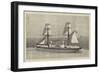 Our Navy, New Style, the Inflexible-William Edward Atkins-Framed Giclee Print