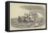 Our Navy, Old Style, Training Brigs of the Channel Squadron-William Edward Atkins-Framed Stretched Canvas