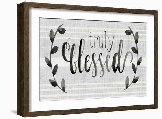 Our Nest is Blessed II-Jennifer Parker-Framed Art Print