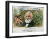 Our Poet Brand Cigar Box Label, Henry W. Longfellow-Lantern Press-Framed Art Print