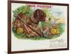 Our Pointer Brand Cigar Box Label, Hunting-Lantern Press-Framed Art Print