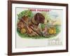 Our Pointer Brand Cigar Box Label, Hunting-Lantern Press-Framed Art Print