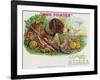 Our Pointer Brand Cigar Box Label, Hunting-Lantern Press-Framed Art Print