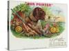 Our Pointer Brand Cigar Box Label, Hunting-Lantern Press-Stretched Canvas