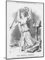 Our Protean Premier!, 1885-Joseph Swain-Mounted Giclee Print
