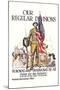 Our Regular Divisions, Enlist for the Infantry-James Montgomery Flagg-Mounted Art Print