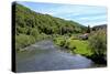 Our River near Dillingen, Grand Duchy of Luxembourg, Europe-Hans-Peter Merten-Stretched Canvas