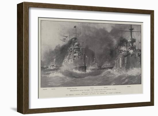 Our Russian Naval Visitors, the Fleet Bound for British Waters-Fred T. Jane-Framed Giclee Print