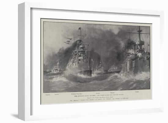 Our Russian Naval Visitors, the Fleet Bound for British Waters-Fred T. Jane-Framed Giclee Print