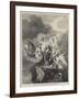 Our Saviour after the Temptation-Sir George Hayter-Framed Giclee Print