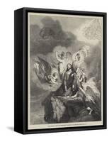 Our Saviour after the Temptation-Sir George Hayter-Framed Stretched Canvas