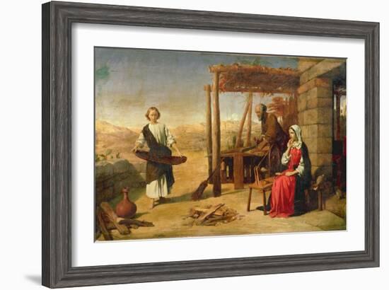 Our Saviour Subject to His Parents at Nazareth, 1860-John Rogers Herbert-Framed Giclee Print