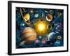 Our Solar System-Adrian Chesterman-Framed Art Print