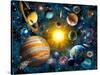 Our Solar System-Adrian Chesterman-Stretched Canvas