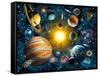 Our Solar System-Adrian Chesterman-Framed Stretched Canvas