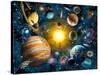 Our Solar System-Adrian Chesterman-Stretched Canvas