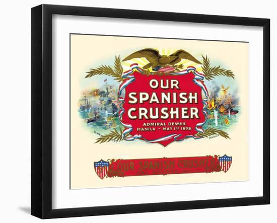 Our Spanish Crusher-Witsch & Schmitt Lihto.-Framed Art Print