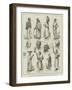 Our Special Artist in Egypt, Character Sketches Along the Road from Alexandria to Cairo-null-Framed Giclee Print