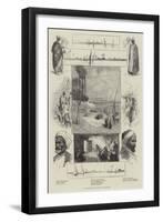 Our Special Artist in Egypt-null-Framed Giclee Print