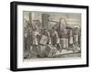 Our Special Artist's Voyage to China, the Steamer Travancore Taking in Cargo at Singapore-null-Framed Giclee Print