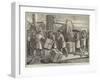 Our Special Artist's Voyage to China, the Steamer Travancore Taking in Cargo at Singapore-null-Framed Giclee Print