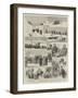 Our Special Artist with the Jeannette Relief Expedition, Sketches on the Way to Siberia-null-Framed Giclee Print