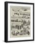 Our Special Artist with the Jeannette Relief Expedition, Sketches on the Way to Siberia-null-Framed Giclee Print