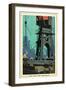 Our Steel for Australia, from the Series 'Empire Buying Makes Busy Factories'-Frank Newbould-Framed Giclee Print