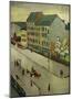 Our Street in Grey, 1911-Auguste Macke-Mounted Giclee Print