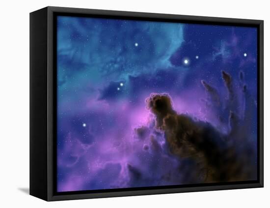 Our Sun May Have Formed from a Protostellar Nebula Like This One-Stocktrek Images-Framed Stretched Canvas