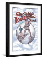 Our Teddy's Homecoming March-null-Framed Art Print