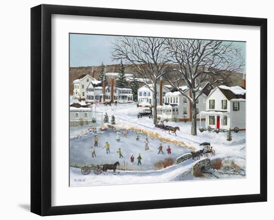 Our Town Long Ago-Bob Fair-Framed Giclee Print