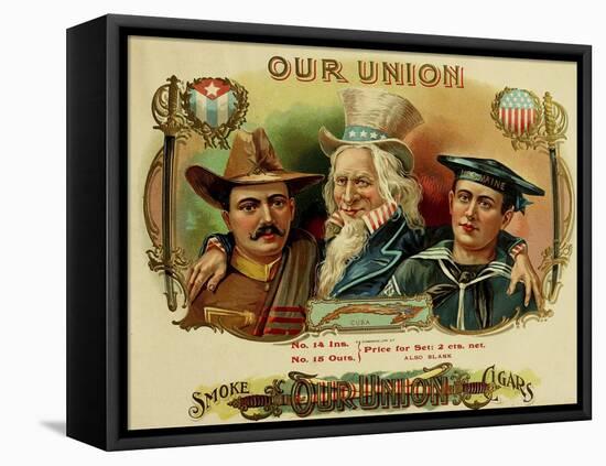 Our Union-null-Framed Stretched Canvas