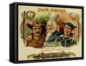 Our Union-null-Framed Stretched Canvas
