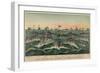 Our Victorious Fleets in Cuban Waters-null-Framed Art Print