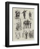 Our Village Concert-Sydney Prior Hall-Framed Giclee Print