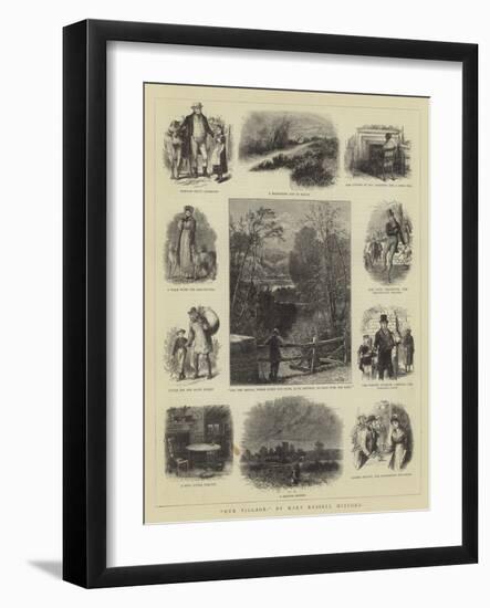 Our Village-William Henry James Boot-Framed Giclee Print