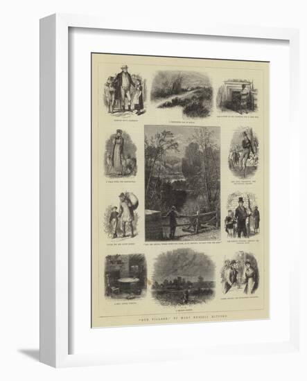 Our Village-William Henry James Boot-Framed Giclee Print